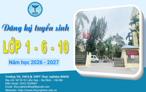 THÔNG BÁO TUYỂN SINH NĂM HỌC 2026-2027